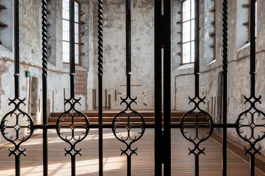 fence in church
