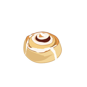 Cinnamon Roll Sweet Dessert Bread