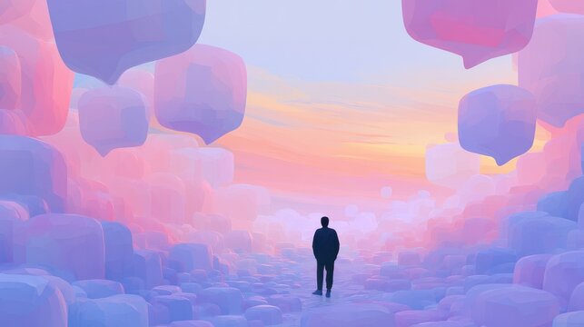 Therapy and recovery concept inspired by borderline personality disorder awareness
