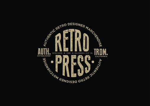 Classic Stamp Logo for Clothing Brand