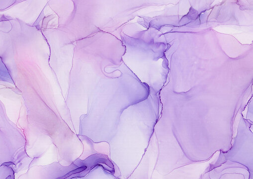 Soft Pastel Alcohol Ink Abstract Background
