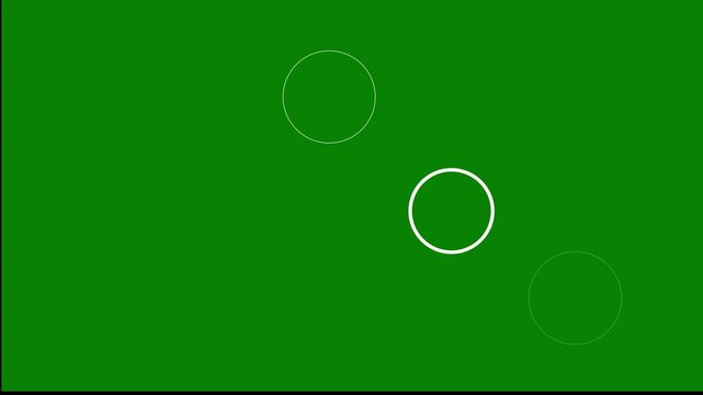 shiny circle burst firework animation with glowing line blast, ellipse ring explosion and pop up motion graphics effect, modern premium design smooth loop on 4k green background