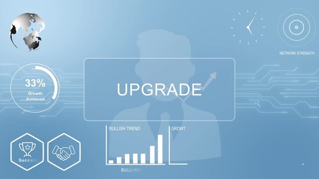 Upgrade, Animated Typography