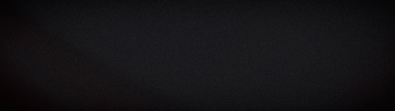 Black gray dark grainy texture background wide abstract wallpaper tech gradient grunge banner backdrop template