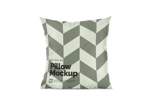 Pillow Mockup Template for Creative Brand Design and Launch