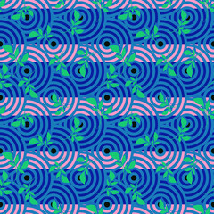 Obraz premium Delightful Jungle Print Seamless Pattern