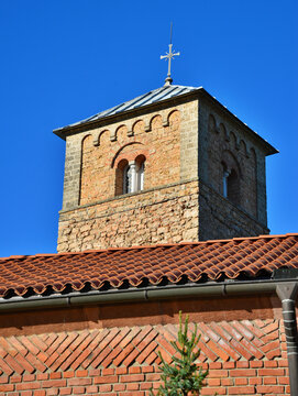 A view from the historic Zica Monastery near Kraljevo, Serbia.