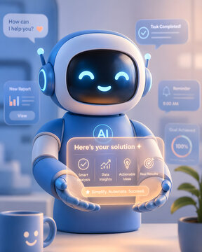 The Sharp Edges Smoothed &mdash; The Cold Made Warm &mdash; The Blue Made Trustworthy AND Approachable Simultaneously &mdash; The Solution Glowing in Their Hands &mdash; Every AI Company Needs This