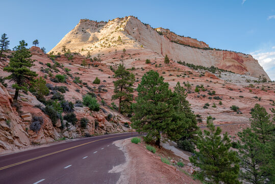 Zion National Park in Utah state.