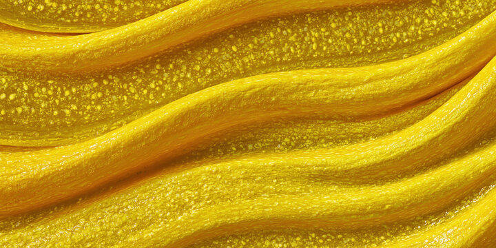 Golden Threads with Sparkling Surface Texture