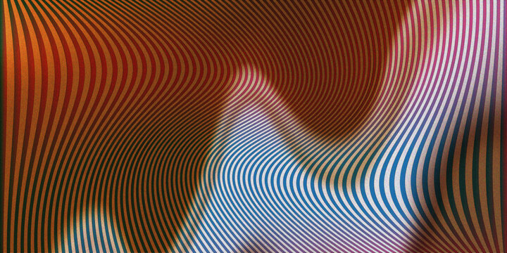 Warm toned wavy lines background with textured gradients and soft curves