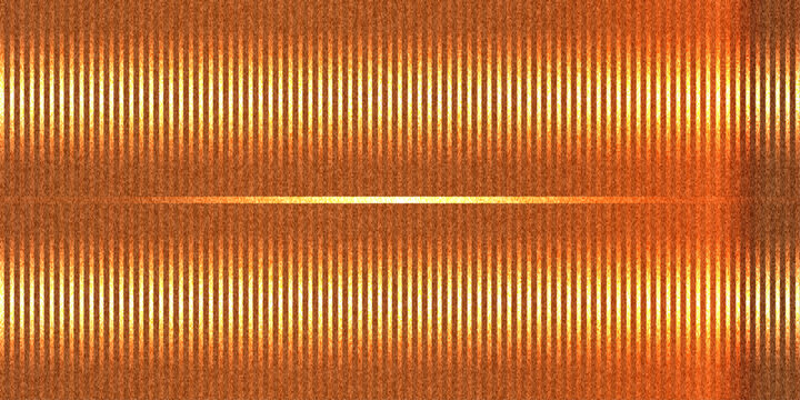 Orange metallic texture with vertical lines and glowing horizontal strip