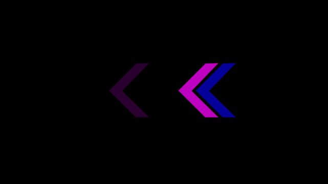 Up arrow animation on green background. direction arrow icon motion. Up arrow isolated. swipe up pointing video footage-4k green background icon animation