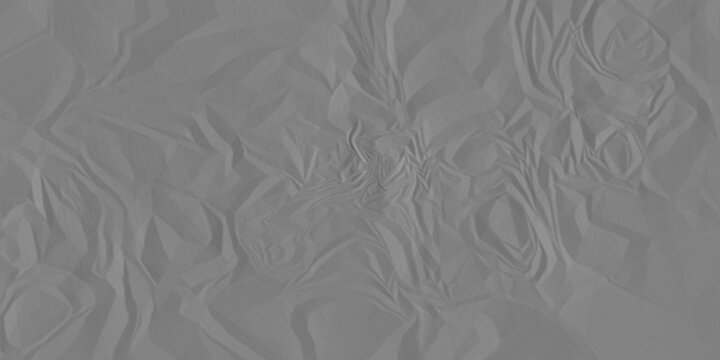 Crinkled paper texture with polygonal facets a monochromatic gray pattern on transparent background crumpled wrinkled
