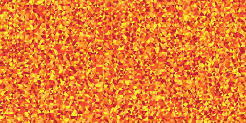 vector poly triangle texture geometric pattern triangular. Dark orange vector cover in polygonal style. Geometric camouflage seamless pattern. © coal digger