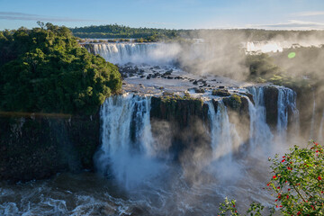 Iguacu Falls at sunset © Jack Metthey