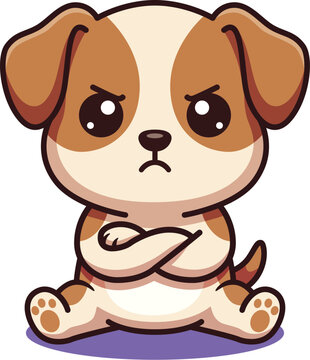Grumpy Dog