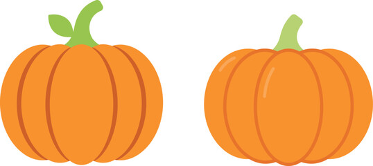 Halloween pumpkins vector illustration with jack o lantern © MD NAZRUL