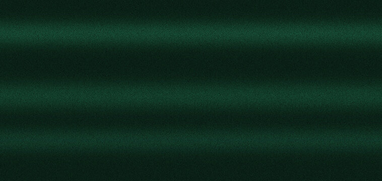 Malachite green and vibrant emerald linear scanline texture background with coarse film grain texture and smooth horizontal motion blur stripes for modern product display