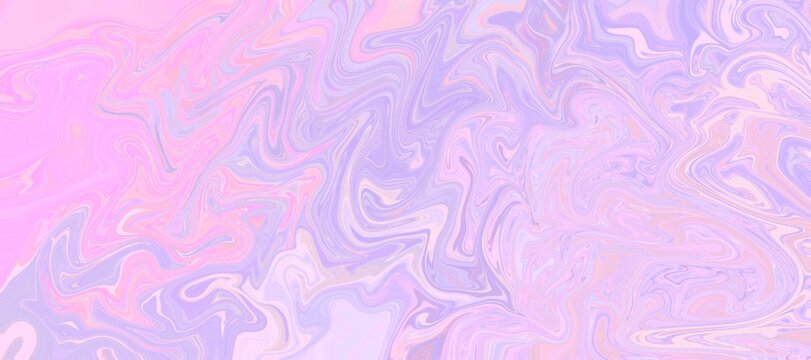 Pastel pink purple Swirly Marbling Paper