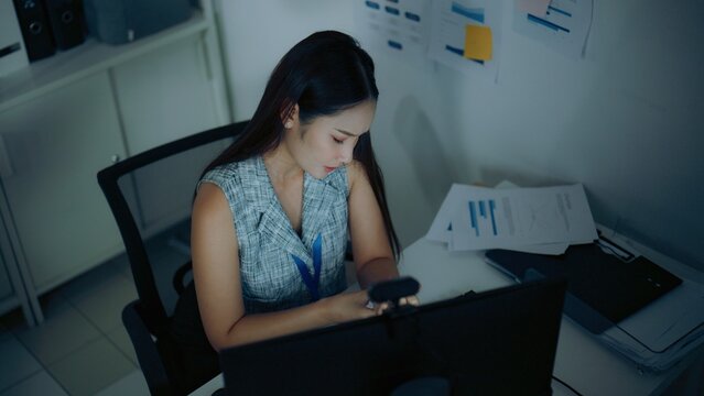 Overtime, office, and syndrome scene featuring office syndrome and injury in a contemporary setting, carpal, wrist, nerve, cts, hand, numbness, carpal tunnel syndrome, pain, nervous.