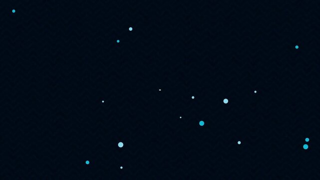 Blue abstract particle background with chevron pattern