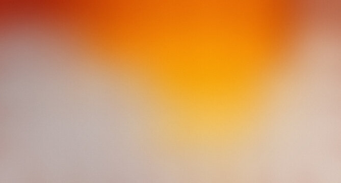 Warm abstract gradient background with orange and yellow tones, blurred transition with a grainy texture, creating a vibrant and energetic feel.
