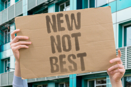 "New Not Best" Fresh isn't automatically superior. LOWWASTE. NEW. NOT. BEST. CONSCIOUS.