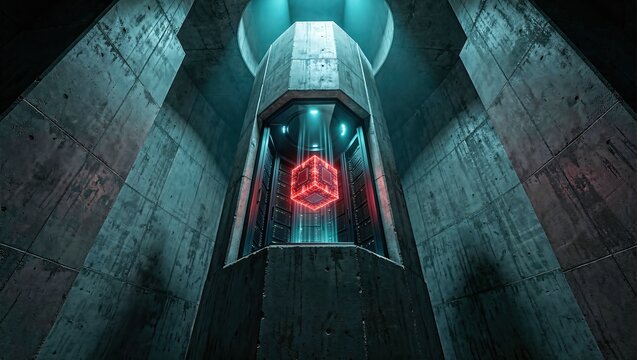 Red data packet analyzed in concrete terminal.