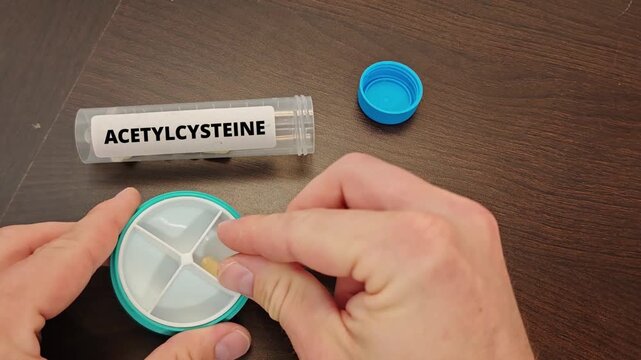 ACETYLCYSTEINE (NAC) mucolytic and antidote for mucus and paracetamol overdose