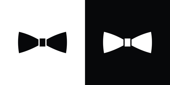 Bow Tie icon flat symbols pack
