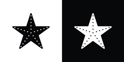 Sea star icon flat symbols pack © Dan