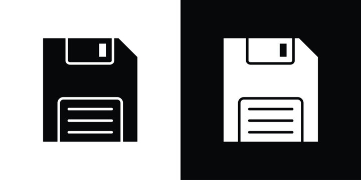 Save file icon flat symbols pack
