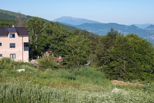 Landscape of Shar Mountains near Firaje, Kosovo