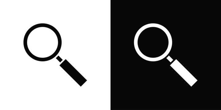 Search icon lineart symbols pack. EPS10