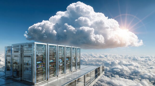enterprise cloud networking infrastructure with scalable computing