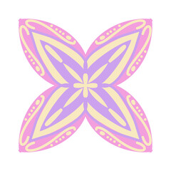 Naklejka premium butterfly on a white background