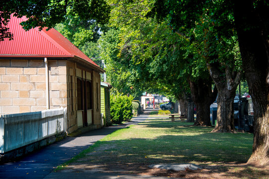 Church Street in the Town of Ross - Tasmania