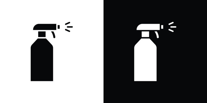 Spray bottle icon minimal artwork collection