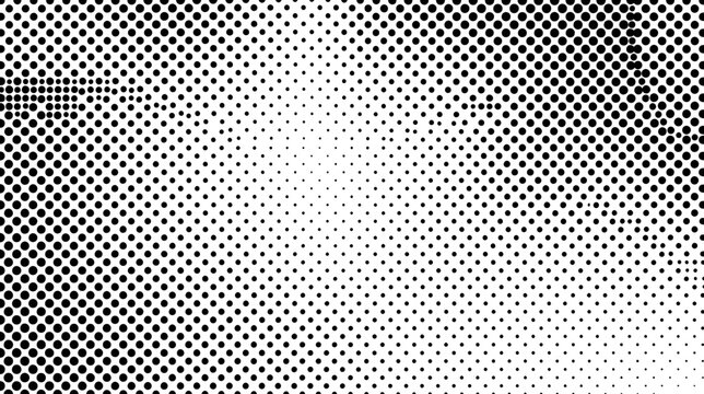 Abstract Halftone Dot Pattern Background