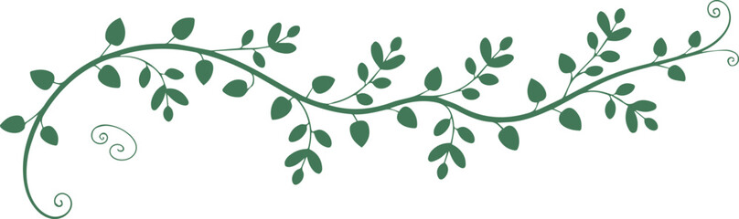 vine heart leaf clipart vector floral wreath emblem motif © AIcon Vector