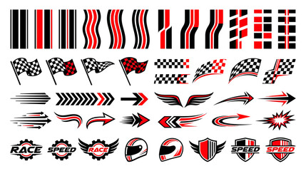 Racing Graphics and Symbols Collection © rahma