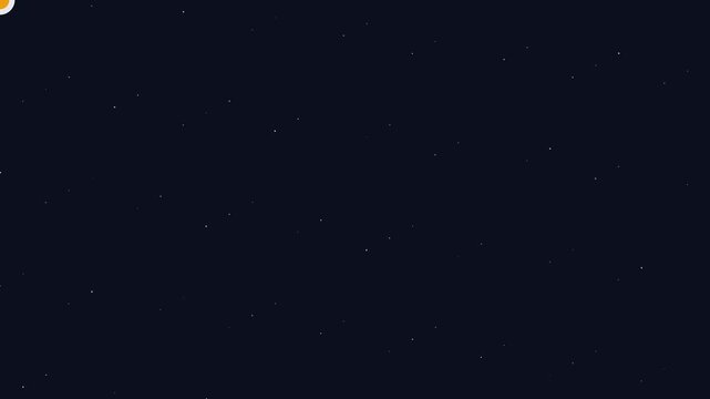 Abstract digital network connection with glowing particles and lines in dark space animation 4k technology