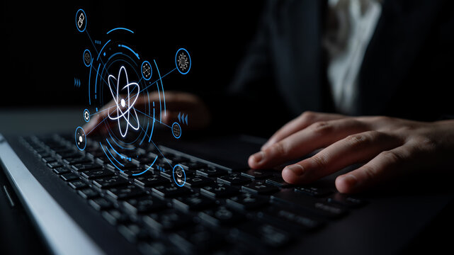 The quantum technology ecosystem as the core of future innovations. Quantum science will power advancements in AI, blockchain, and robotics. Motif