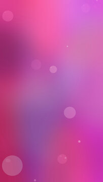 A striking magenta-to-purple gradient with scattered bokeh glow feels playful and futuristic, ideal for campaign banners, tech launches, and social posts.