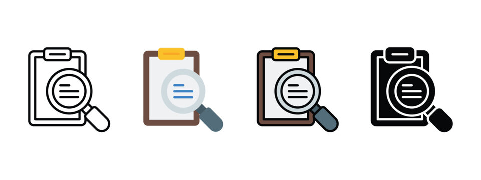 Investigative Audit Icon for Financial Compliance and Fraud Detection