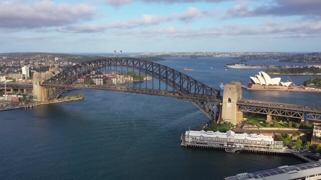 Drone Video of the Sydney Harbour Bridge