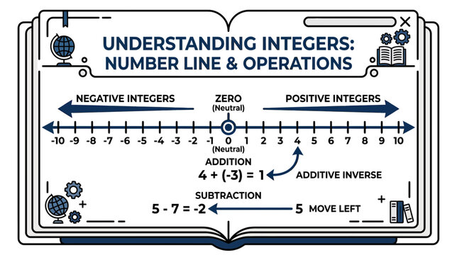 Understanding Integers Number Line and Operations