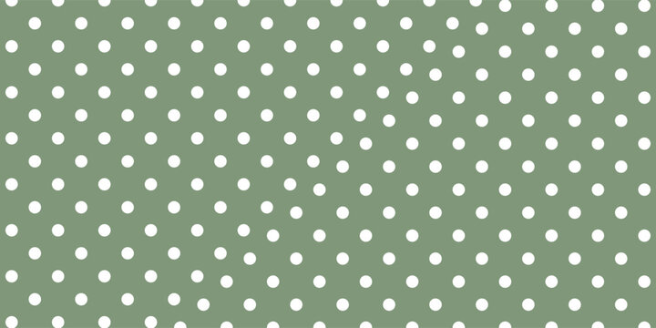 simple abstract white color small polka dot pattern on ancient color background sage green polka dot texture