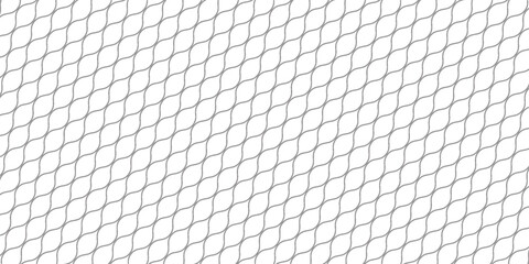 Mesh texture for fishing nets. Seamless black pattern for sportswear or soccer goal, volleyball net, basketball hoop, hockey, athletics. © Buk